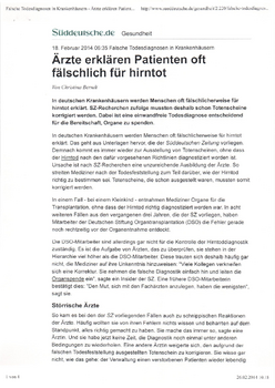 SZ vom 18.02.2014