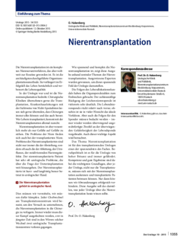 Nierentransplantation